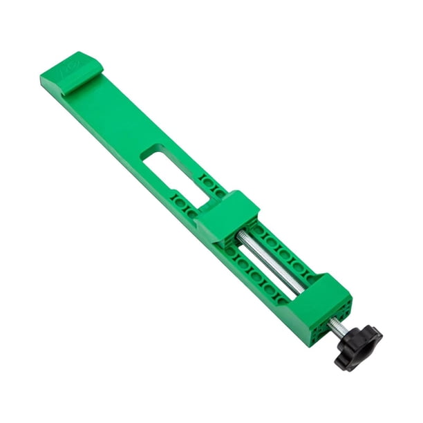 Guía base para máquina de corte Guía para carpintería Herramienta de precisión, carpintería, circular Verde