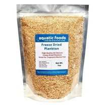 Plankton, Premium Floating Freeze Dried Pacific Plankton for All Marine Fish, Corals, Anemones, All Tropical Fish, Cichlids, Discus, Tetras, Goldfish, Angel Fish, Catfish, Koi & Pond Fish...7oz Bag