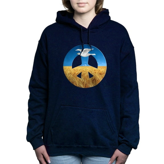 CafePress - Peace In Ukraine - Pullover Hoodie, Classic & Comfortable Hooded Sweatshirt