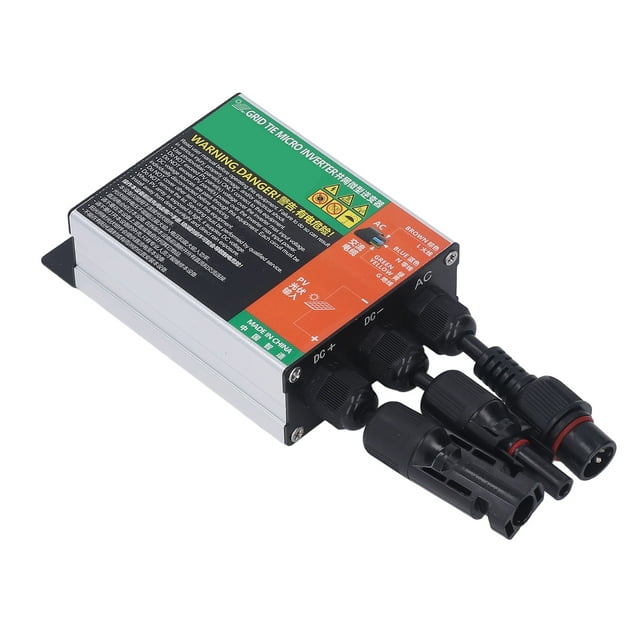 Solar Grid Tie Inverter, AC120V MPPT Solar Grid Tie Inverter Micro Pure Sine Waving Aluminium Alloy Solar Grid Tie, Solar & Wind Power Inverters