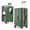 Green-20in, variant on 28" Hardside Large Checked Luggage, Zipperless Aluminum Frame Suitcase,Hardshell Suitcase With Four Multi-directional Wheels, Scratch-Resistant Shell,TSA Lock, Charger Port