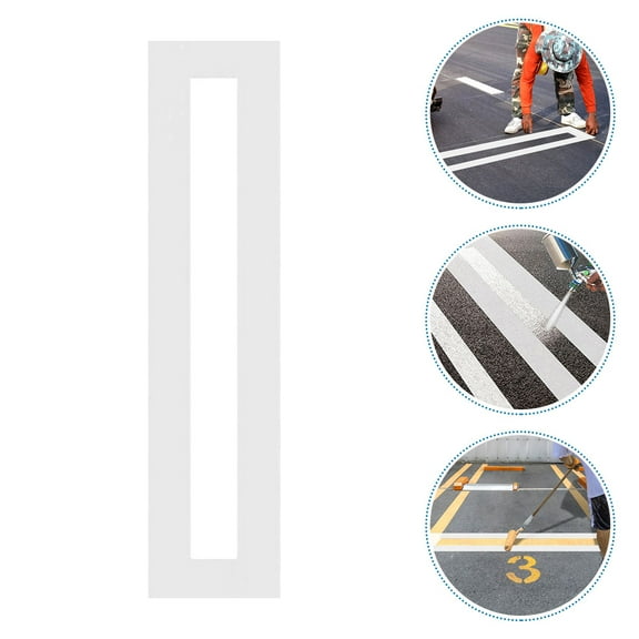 QIFULL Parking Lot Line Stencil Foldable 1Pcs For Sports Fields