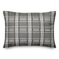thumbnail image 2 of Creative Products Busy Plaid Gray 14 x 20 Indoor / Outdoor Pillow, 2 of 3