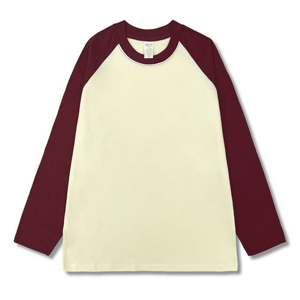 pstuiky camisa de manga larga para hombre, Camisa informal de manga larga con empalmes sólidos para hombre, de alta elasticidad, que mantiene el calor. Tops casuales para hombres m