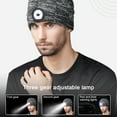 thumbnail image 3 of Winter Knit Beanie Hat with Light - Ideal Gifts for Outdoor Activities, 3 of 6