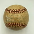 thumbnail image 4 of 1936 Joe Dimaggio Rookie Single Signed American League Harridge Baseball, 4 of 10