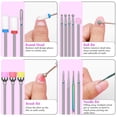 thumbnail image 3 of Juego de brocas para uñas Chumia, 47 unidades, cerámica con forma de diamante eléctrico, 3 of 7