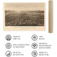 thumbnail image 2 of HISTORIX 1875 San Jose California Map Vintage Poster Wall Art Print, 24 x 36 Inch, 2 of 7