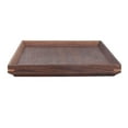 thumbnail image 4 of Walnut Wooden Tray High Durability Serving Tray Interesting Home Decoration Black Walnut, 4 of 7