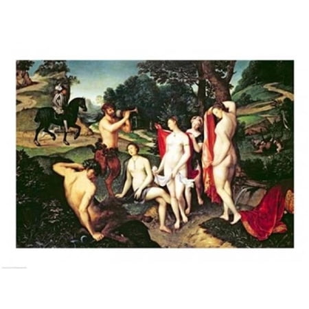 Diana Bathing 1558 Poster Print by Francois Clouet - 36 x 24 in. - Large