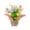C, variant on 9.8 Inch Easter Egg Tree Table Decor - Mini Artificial Spring Tree with Easter Eggs, Berries & Bunny Ornaments for Farmhouse Kitchen Centerpiece, Mantel, and Holiday Home Decoration