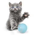 thumbnail image 1 of fastboy Jouet Électrique Intelligent pour Chat Balle Roulante Automatique Jouets Rechargeables Résistants aux Rayures pour Jouer à l'Intérieur Bleu, 1 of 6