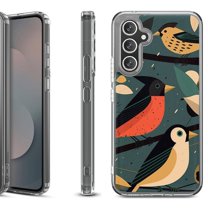 Shockproof Protective Phone Case Cover for Samsung Galaxy S25 FE, by OneToughShield - Songbird