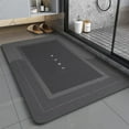 thumbnail image 1 of 50 x 80cm Bathroom Bathtub Rug Mat, Non-Slip Bath Mat Fast Drying, Easy to Clean, Foldable, 1 of 5