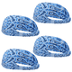thumbnail image 1 of Diademas anchas para mujer, bandas para la cabeza estilo bohemio, diademas para hacer ejercicio, diademas elásticas antideslizantes, 1 of 5
