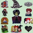 thumbnail image 2 of Superior Quality Movies Enamel Pins Sanderson Sisters Halloween Saints Billy Butcherson Brooch 100% Witch Spell Book Badges, 2 of 5