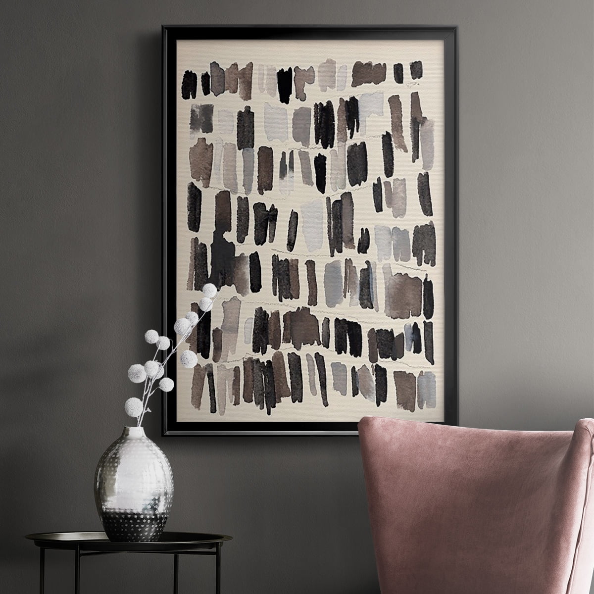 Chalk and Flint IV Premium Framed Print, in Gold, Black, or Silver - Ready to Hang