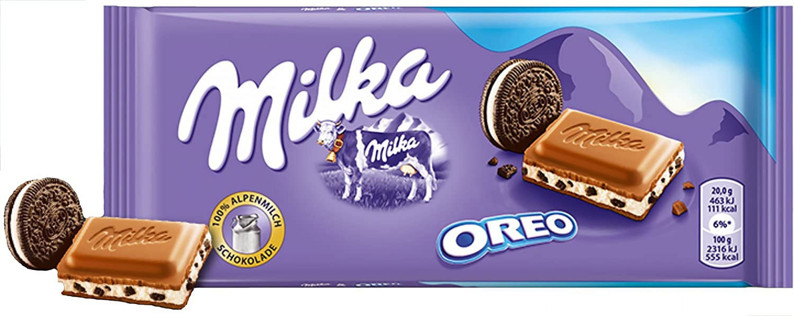 Milka Assorted Chocolates Variety Pack of 8 Bars (Bundle #3)