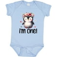 thumbnail image 3 of Inktastic Babys First Birthday Penguin 1 Year Old Girl Girls Baby Bodysuit, 3 of 5