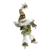 Mark Roberts Winter Wonderland Green and White Christmas Fairy, Small 10" #51-05964