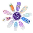 thumbnail image 4 of FCOGIN 3# 12 Pcs Multi-color Various Glitter Set, for Nail Art or Various Craft Decoration, 4 of 5