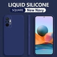 thumbnail image 1 of Funda de silicona líquida para teléfono Xiaomi Redmi Note 11 10 9 8 Pro Max 11S 10S 9S 9T 9A Mi 12 11 10T 11T Pro Poco X3 F3 M4 Pro Fivean unisex, 1 of 2