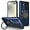 Blue, variant on Case for Galaxy Note 20 Ultra,Military Built-in 360 Degree Rotatable Magnetic Kickstand Heavy Duty Drop Protection Shockproof Phone Case for Samsung GalaxyNote 20 Ultra (Black)