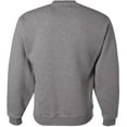 thumbnail image 4 of Jerzees Mens NuBlend Super Sweats Crew Sweatshirt, 3X, Oxford, 4 of 6