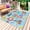 LightBLue, variant on Children's Day Outdoor Rug for Patio/Deck/Porch, Non-Slip Large Area Rug 5 x 8 Ft, Cartoon Cute Watercolor Truck Cat Blue Indoor Outdoor Rugs Washable Area Rugs, Reversible Camping Rug Carpet Runner