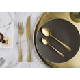 thumbnail image 4 of Amefa Austin 20pc Flatware Set, 18/0 Stainless Steel Gold, 4 of 6