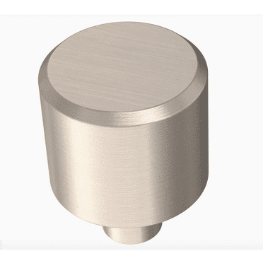 Brainerd P43448W-SN Satin Nickel 1" Bar Cabinet Drawer Knob