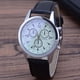 thumbnail image 1 of Reloj de cuarzo para hombre, reloj deportivo de cuarzo con disco multipuntero y correa de cristal azul claro para mujer., 1 of 2