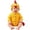/c67Yellow74, variant on CUZIBR Halloween Boy Girl Fuzzy Chick Onesie Animal Romper Jumpsuit Hooded Zip Up Long Sleeve Soft Cosplay Party Clothes,Yellow,1-3 Months