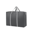 thumbnail image 2 of Travel Storage Bag Large Capacity Non-Woven Moving Duffel for Clothes, Quilts, Packing and Organizing, 2 of 5
