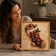 thumbnail image 3 of Qwtwty Christmas Diamond Painting Kit for Beginner, Christmas Pearl Art Kits DIY Diamond Painting Crafts Kit for Home Wall Decor Holiday Gift, 3 of 8