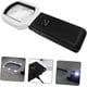 thumbnail image 2 of 10x Magnifying Glass With Ergonomic Handle And Led Light For Reading Books And Jewellery, Portable Lightweight Design, 2 of 5
