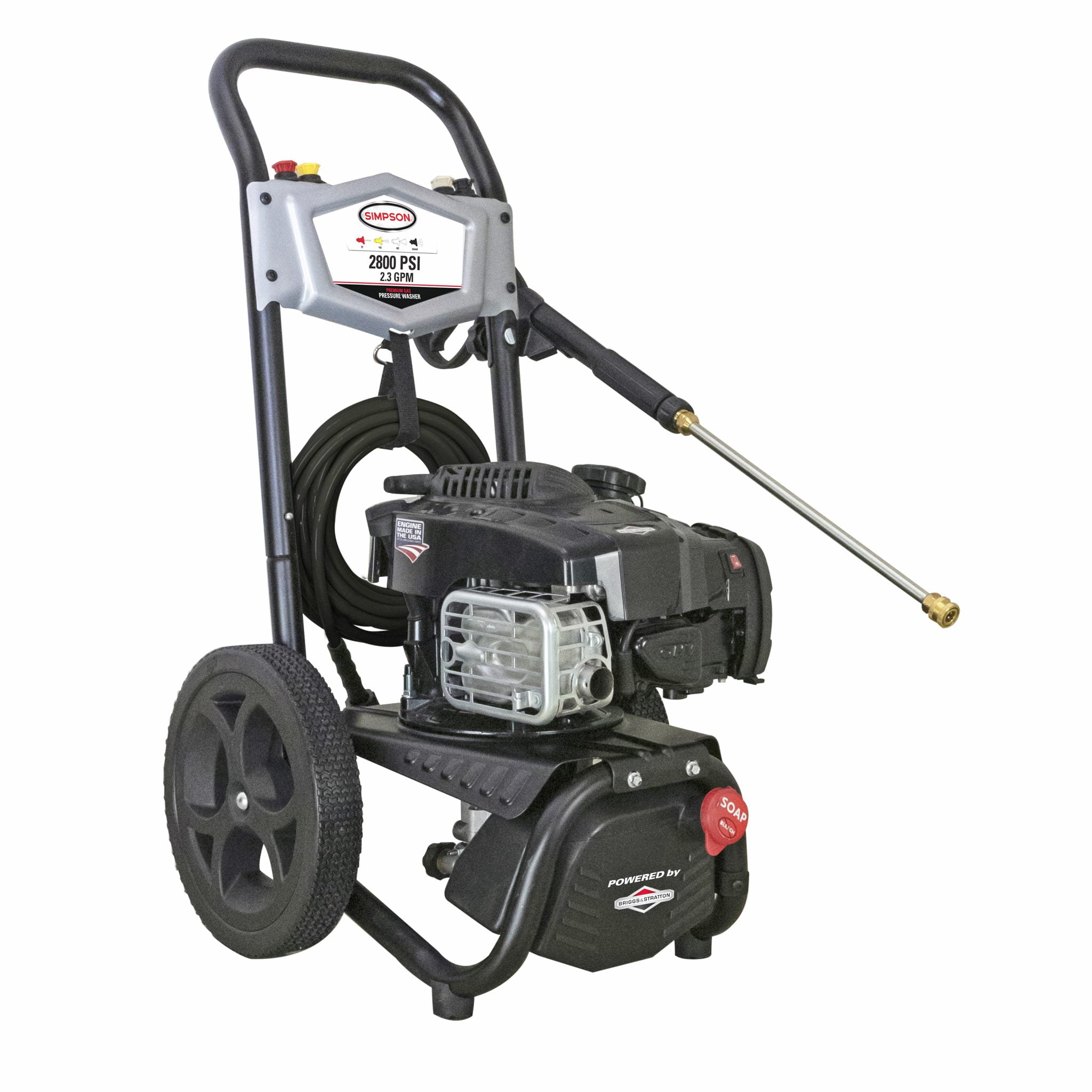 Simpson Megashot 61048R 2800 PSI at 2.3 GPM Axial Cam Pump Cold Water