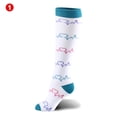thumbnail image 3 of CAROOTU Compression Socks for Women & Men Circulation-Compression Socks 20-30 mmHg for Running Sport Nurse, 3 of 7