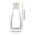 thumbnail image 3 of WSZZL Small Oil Bottle, Glass Spice Jar, Kitchen Seasoning Container, Leak-proof, Multi-functional, for Oil Vinegar Sauce Storage, Home Restaurant Use, 3 of 4