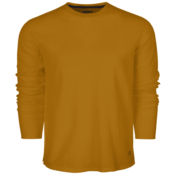 Levi s Covington Camiseta t rmica b sica para hombre color amarillo extragrande Levis Camiseta basica Walmart en linea