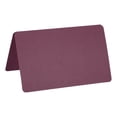 thumbnail image 1 of Unique Bargains Blank Greeting Cards,100 Pack Favor Decor Foldable Blank Card, Burgundy Card Paper, 1 of 5