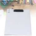 thumbnail image 4 of A4 Storage Folder, Standing Document Organizer Expanding File Folder with Clips Portable Paper Holder Stand Memo Holder Space Saving for Office School Supplies, 4 of 7
