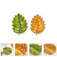 thumbnail image 4 of Broche Décorative en Alliage pour Femmes avec Surface Lisse et Port Confortable Vert 2 Pcs, 4 of 8