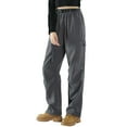 thumbnail image 2 of Windbreaker Pansts for Women 2025 High Waisted Windproof Waterproof Outdoor Hiking Pants with Pockets Trousers, 2 of 7