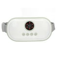 thumbnail image 3 of Coussin Chauffant Portable Sans Fil Ceinture Électrique Chauffage Rapide 3 Niveaux de Chaleur 2 Modes de Massage Coussin Chauffant pour le Dos et le Ventre Blanc, 3 of 5