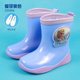 thumbnail image 1 of Botas de lluvia para niños de Disney, impermeables y antideslizantes, niñas, niños, escuela primaria, princesas, frozen, elsa, lindas botas de dibujos animados, plantilla 200, 19,5 CM Gao Jinjia LED, 1 of 2