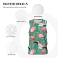 thumbnail image 3 of Sikiie Tropical Flamingo Basketball Jersey Reversible Men's Mesh Athletic Sports Shirts Training Practice S-4XLMedium, 3 of 6