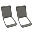 thumbnail image 1 of Rev-A-Shelf 35 Qt Trash Can Replacement Lid, Gray, RV-35-LID-13-1-40 (2 Pack), 1 of 10