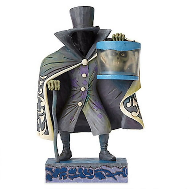 Disney Jim Shore Traditions Figure Haunted Mansion Hatbox Ghost