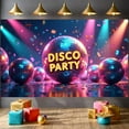 thumbnail image 6 of Mirror Ball Design Disco Party Banner Colorful Lights Party Banner Shiny Disco Retro Dance Party Banner for Disco Party Dance Event Retro Celebration, 6 of 9